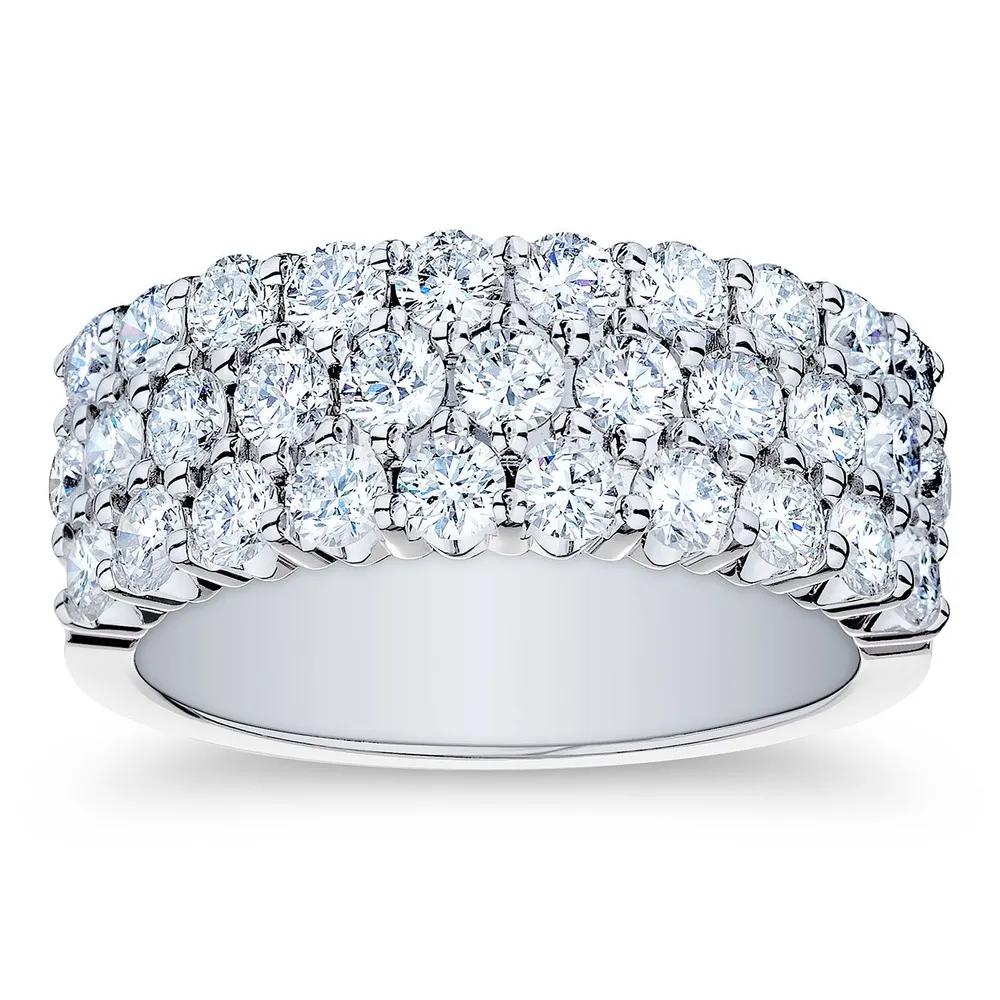 Three row anniversary clearance band