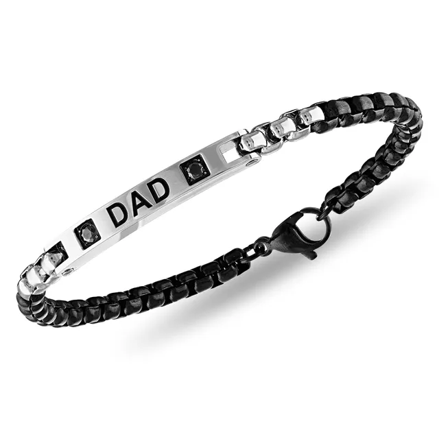 Dad bracelet new arrivals argos