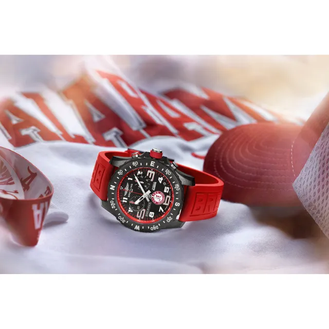 Breitling Endurance Pro The University of Alabama Red Rubber Strap