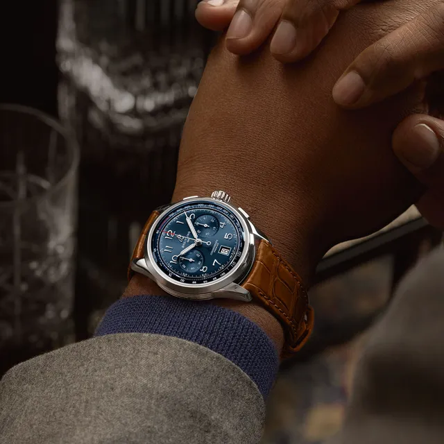 Breitling premier best sale chronograph 42 blue