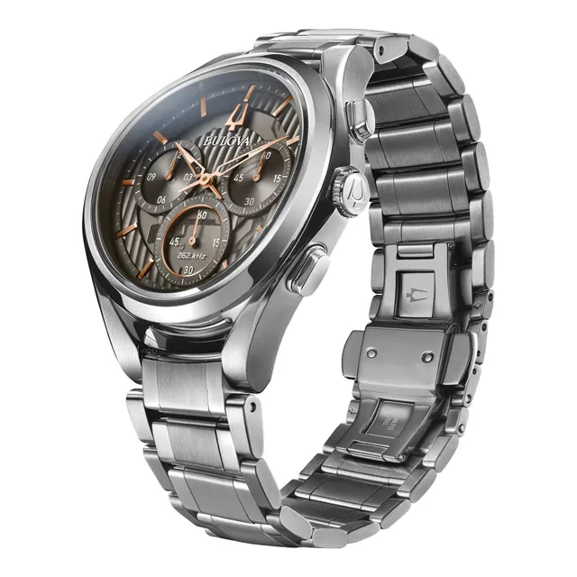 Bulova curv stainless clearance steel