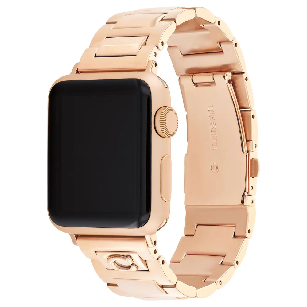 Coach apple hotsell watch band 38mm
