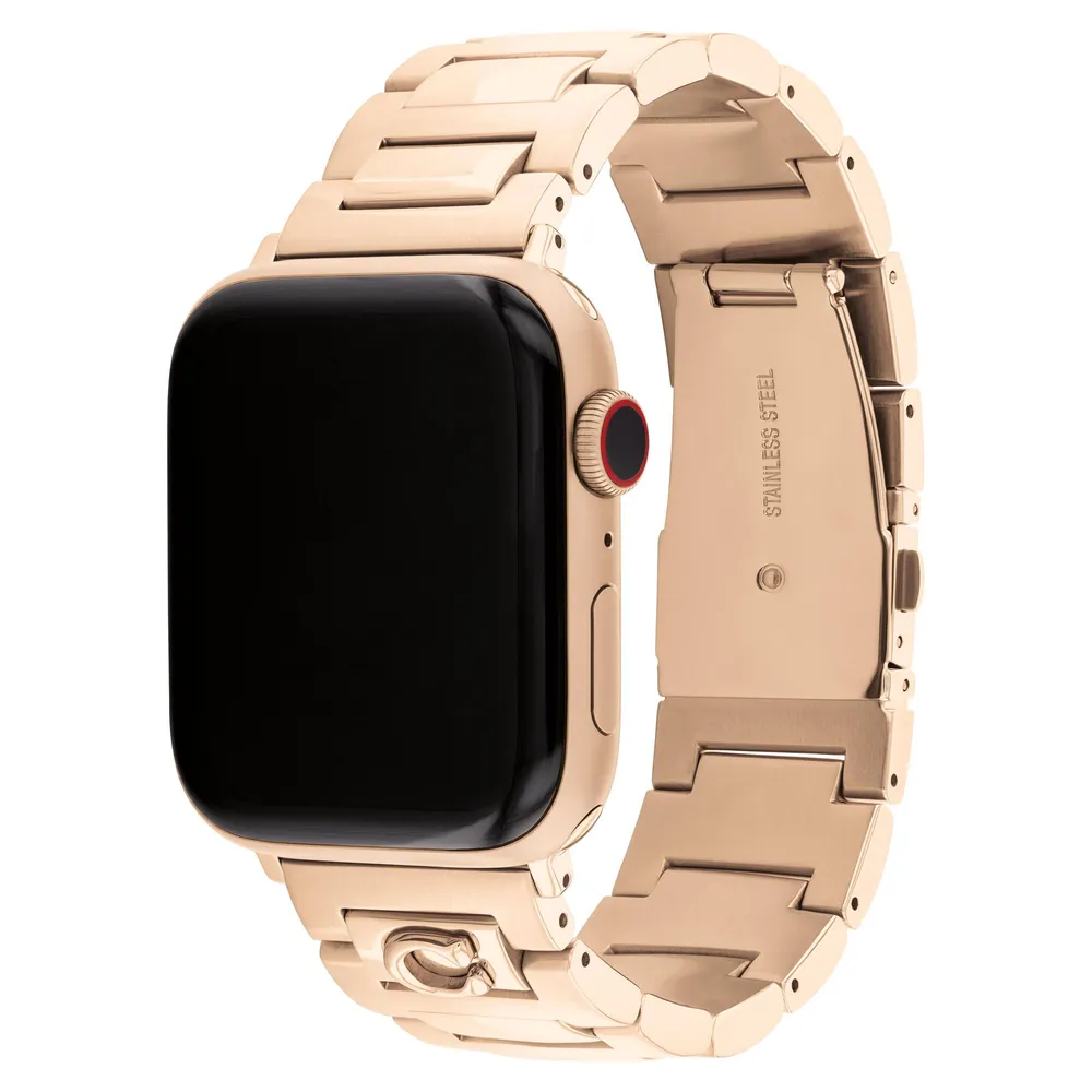 Coach 44mm discount apple watch band