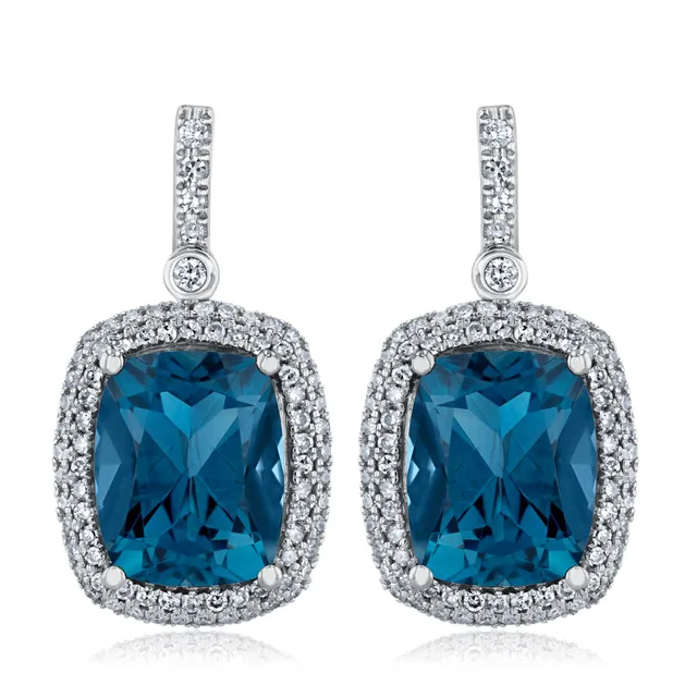 Effy london blue topaz earrings hotsell