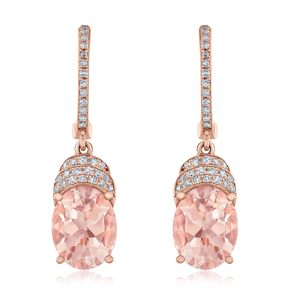 Effy outlet morganite earrings