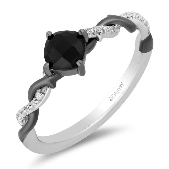 Disney black diamond discount ring