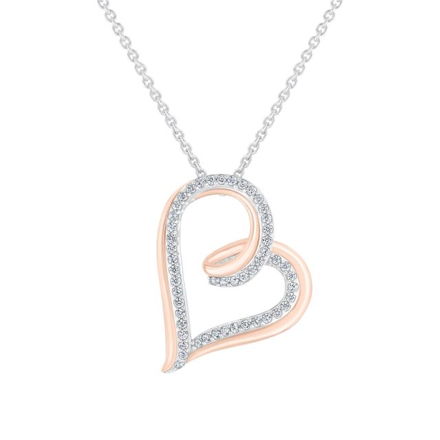 Hallmark double sales heart necklace