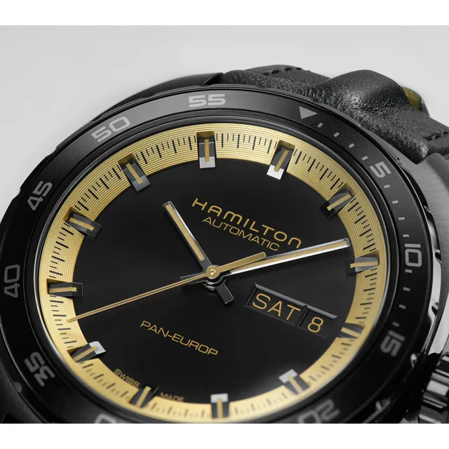 Hamilton American Classic Pan Europ Day Date Automatic Watch