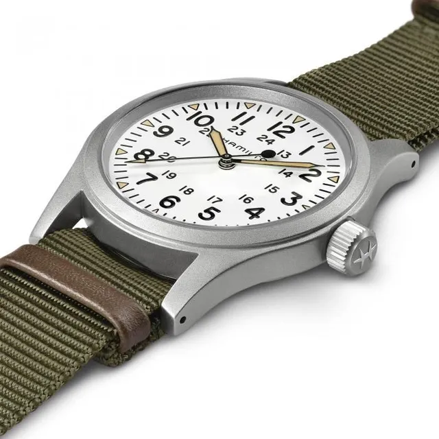 Hamilton green best sale nato strap
