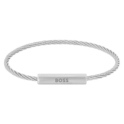 Hugo boss online id bracelet