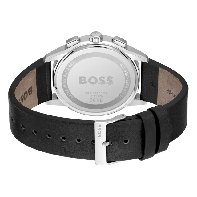 Hugo boss black deals watch strap
