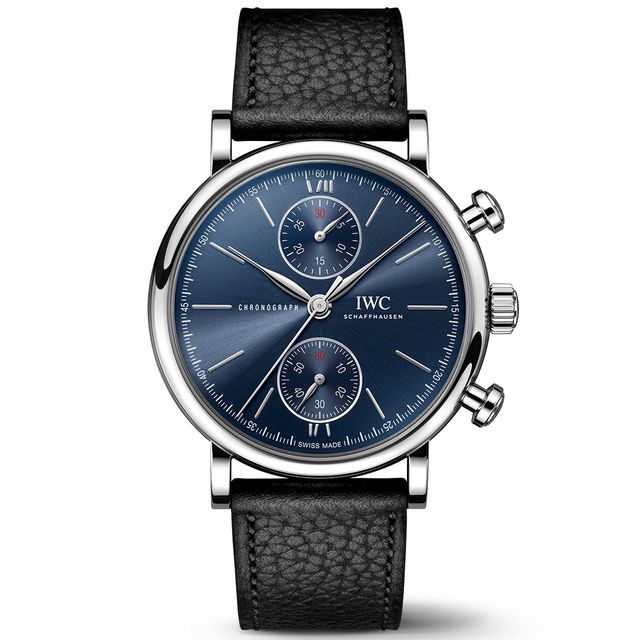 IWC Portofino Chronograph 39 Limited Edition Watch Laureus Blue