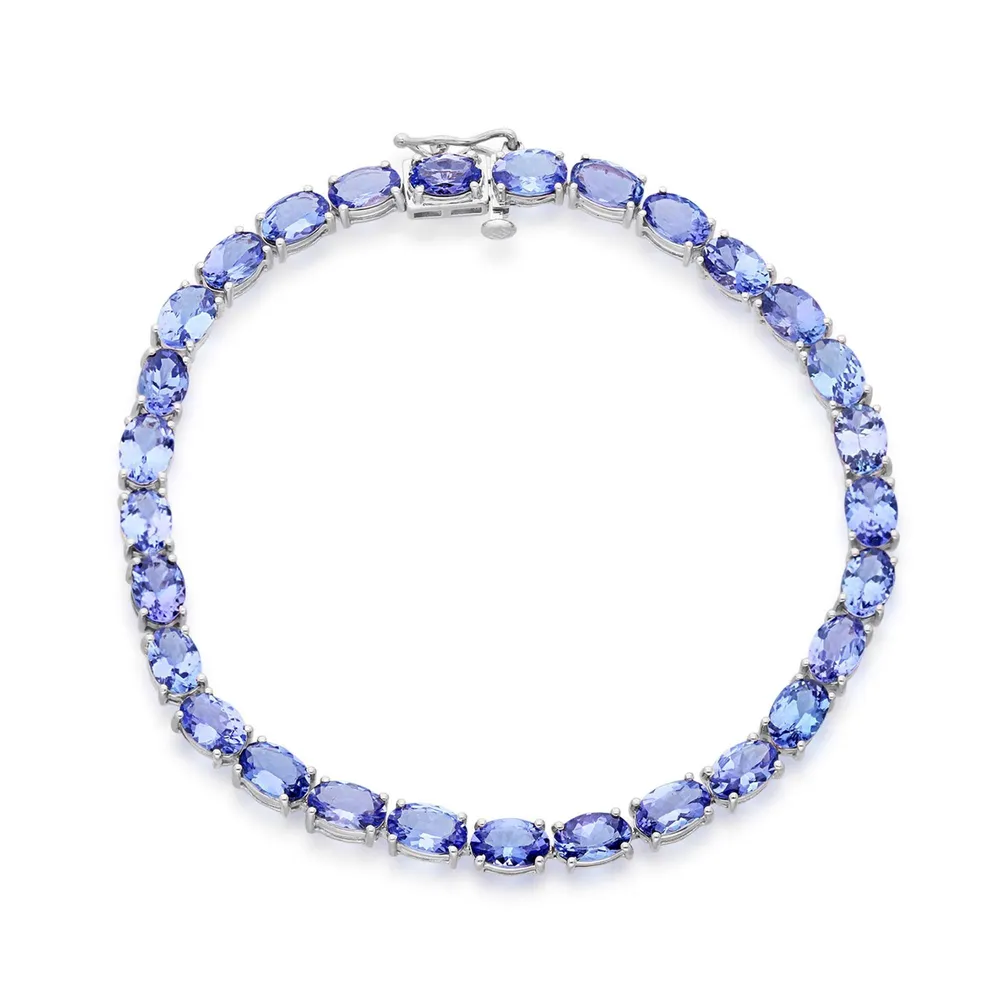 Kallati Oval Tanzanite Tennis Bracelet Bridge Street Town Centre