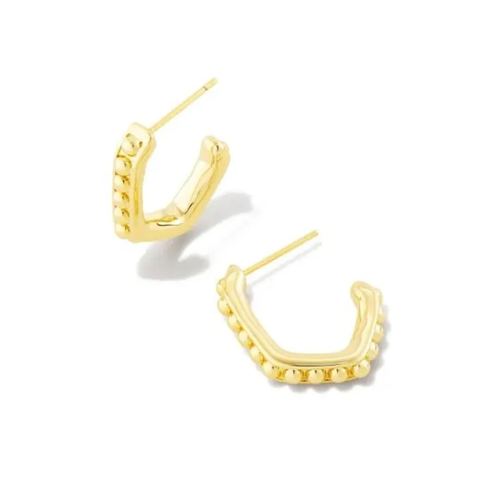 Kendra scott hammered hoop hotsell earrings