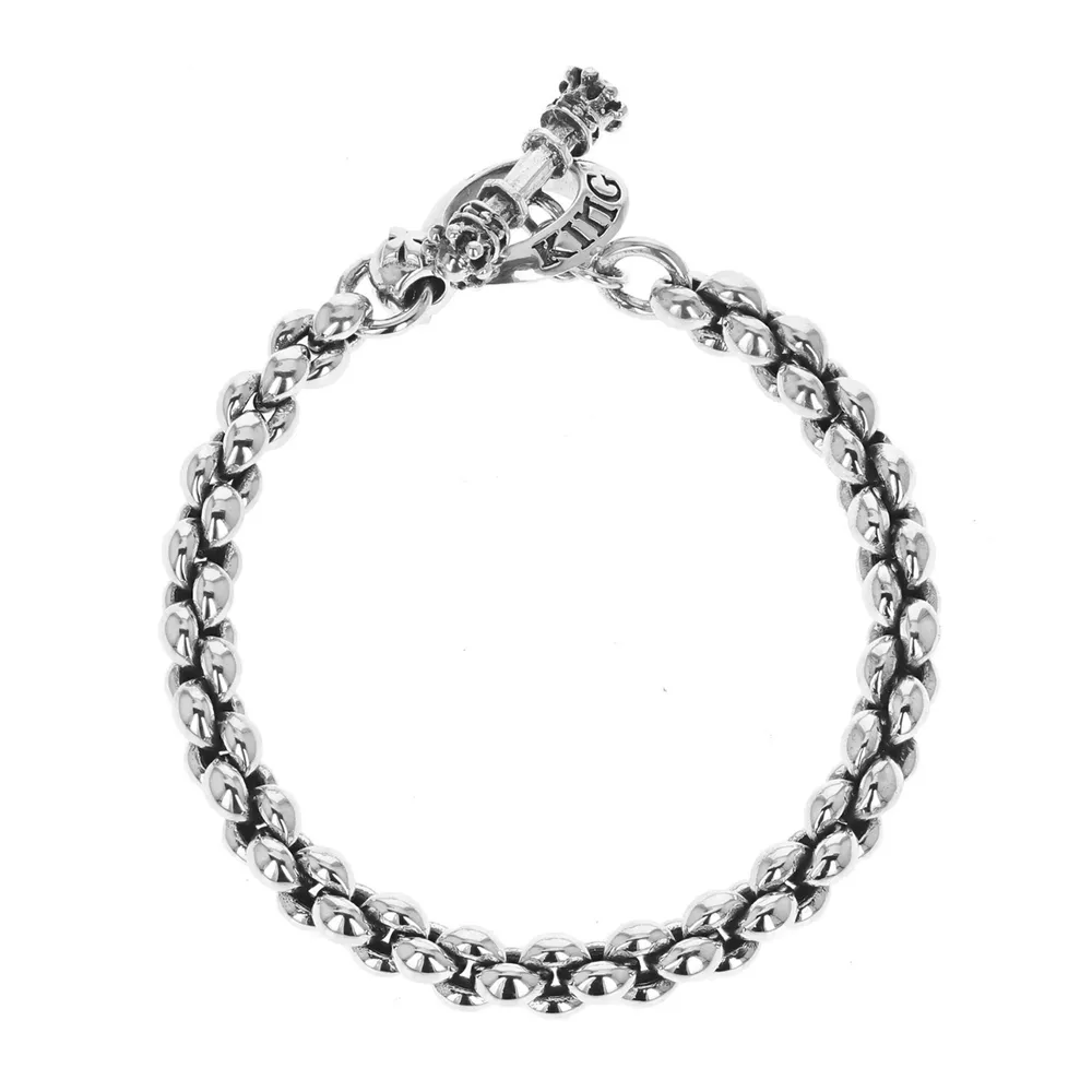 Baby silver chain sales bracelet
