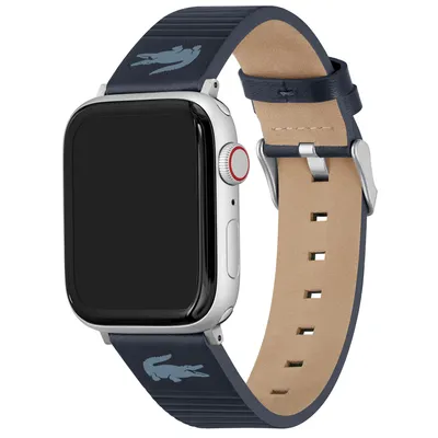 Lacoste Apple Watch Strap Leather Bridge Street Town Centre