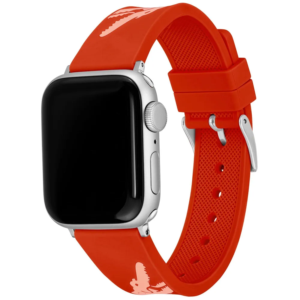 Lacoste silicone watch strap deals