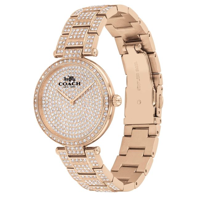Coach park crystal 2025 watch