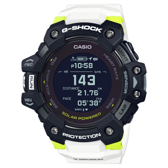 Men's Casio G-Shock Move Digital White Sport Watch GBDH1000-1A7