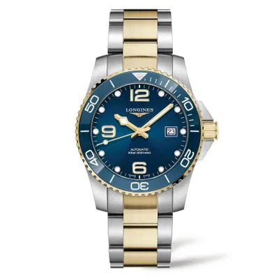 Longines Men s Longines HydroConquest 41mm Blue Dial Diving Watch