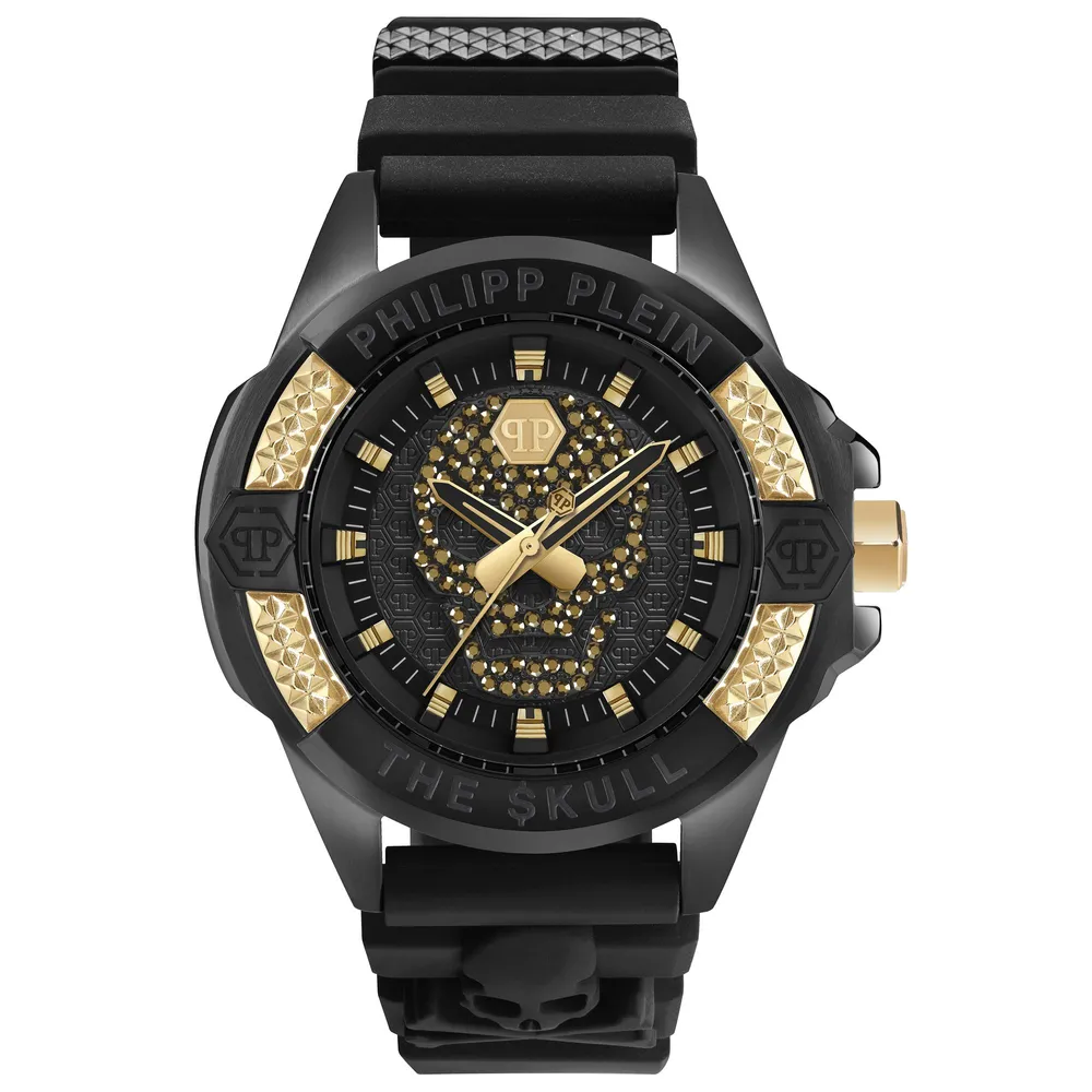 Philipp Plein Men's Philipp Plein The Skull Titan Black Ion-Plated