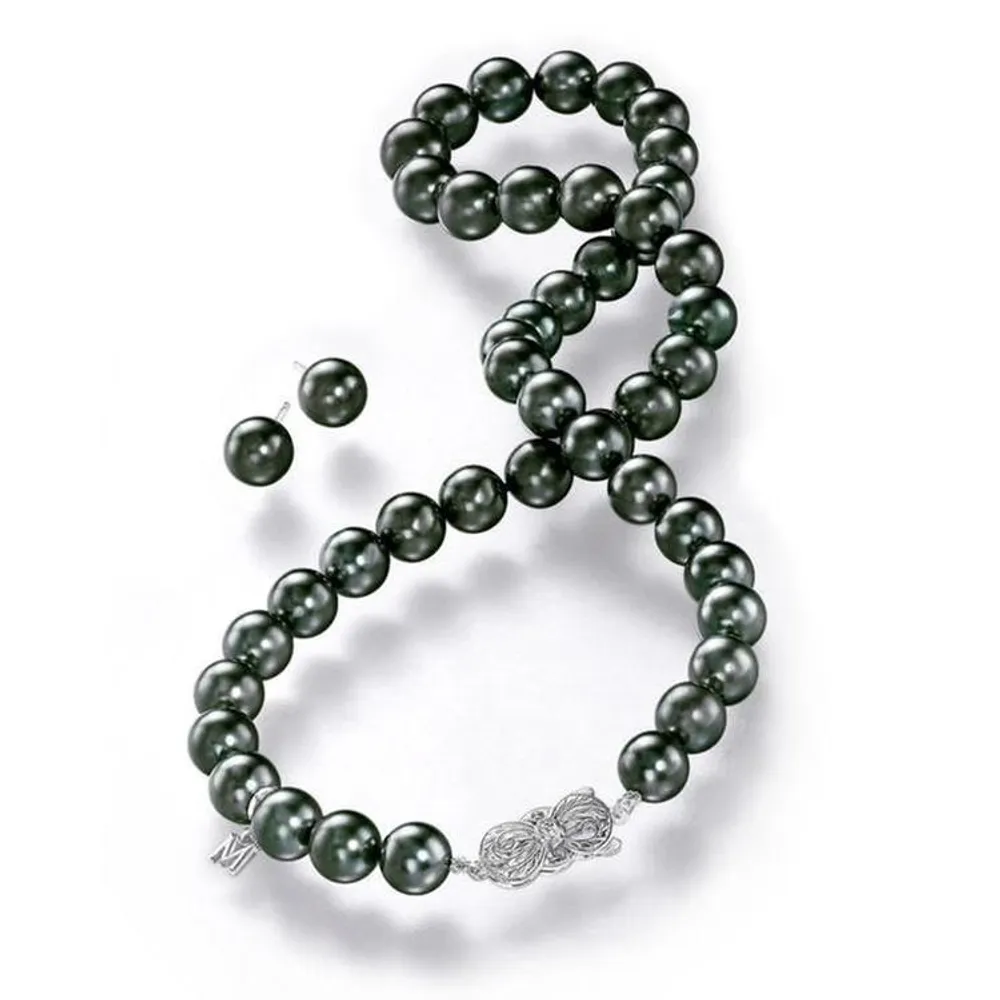 Mikimoto tahitian pearl necklace top