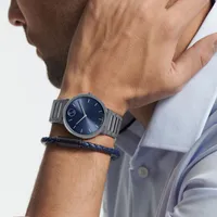Movado bold sales navy blue