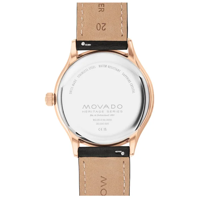 Women's movado heritage outlet series celestograf watch