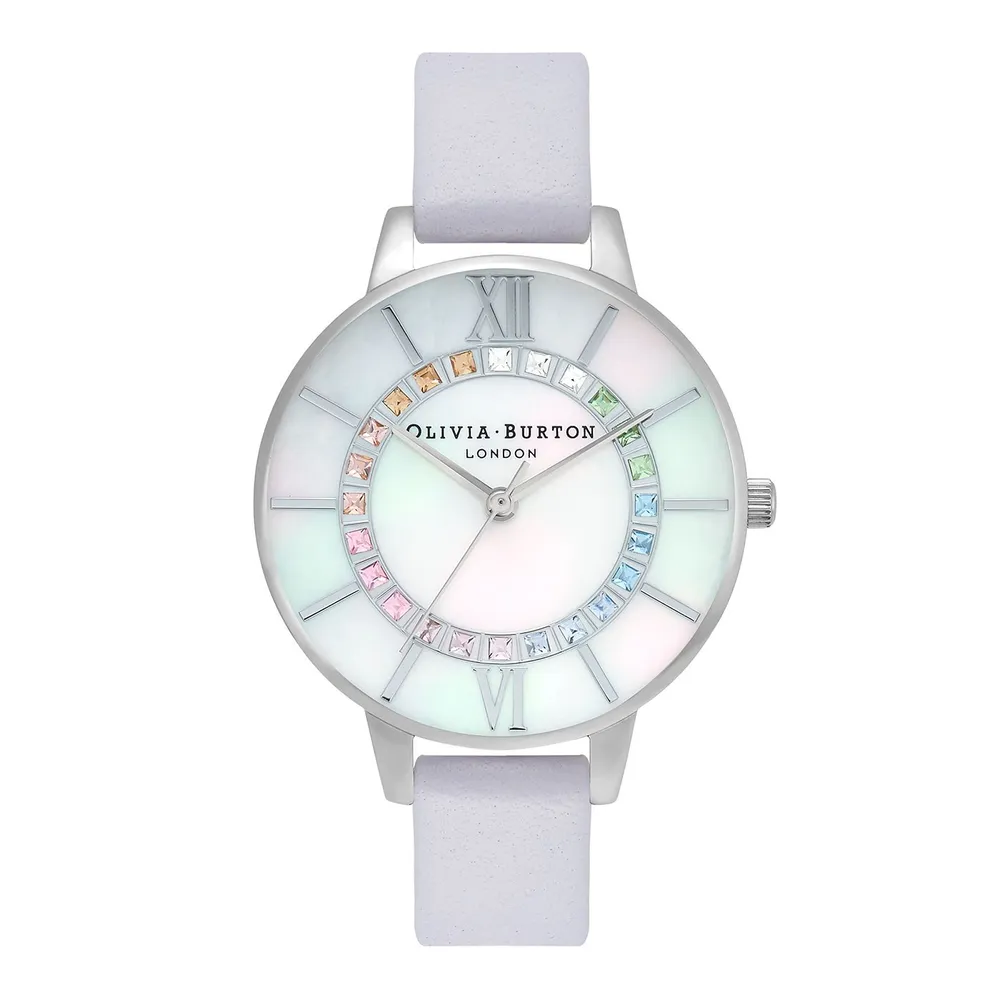 Olivia burton watch mother hot sale of pearl