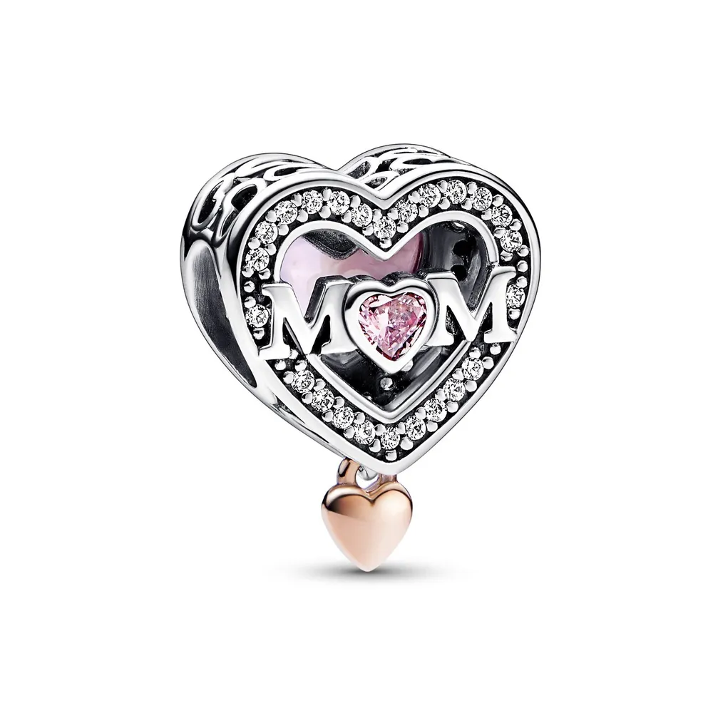 Rose gold mom new arrivals pandora charm