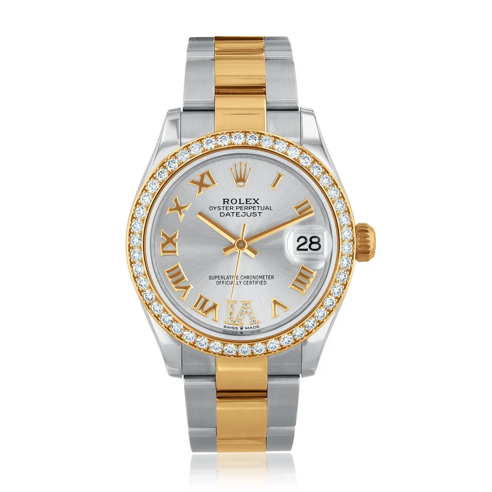 Pre owned new arrivals diamond rolex
