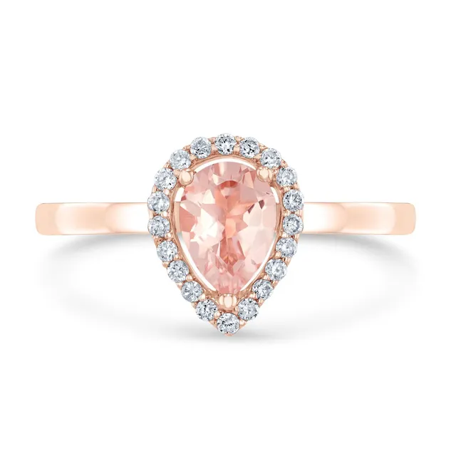 Zales pear shaped morganite cheap