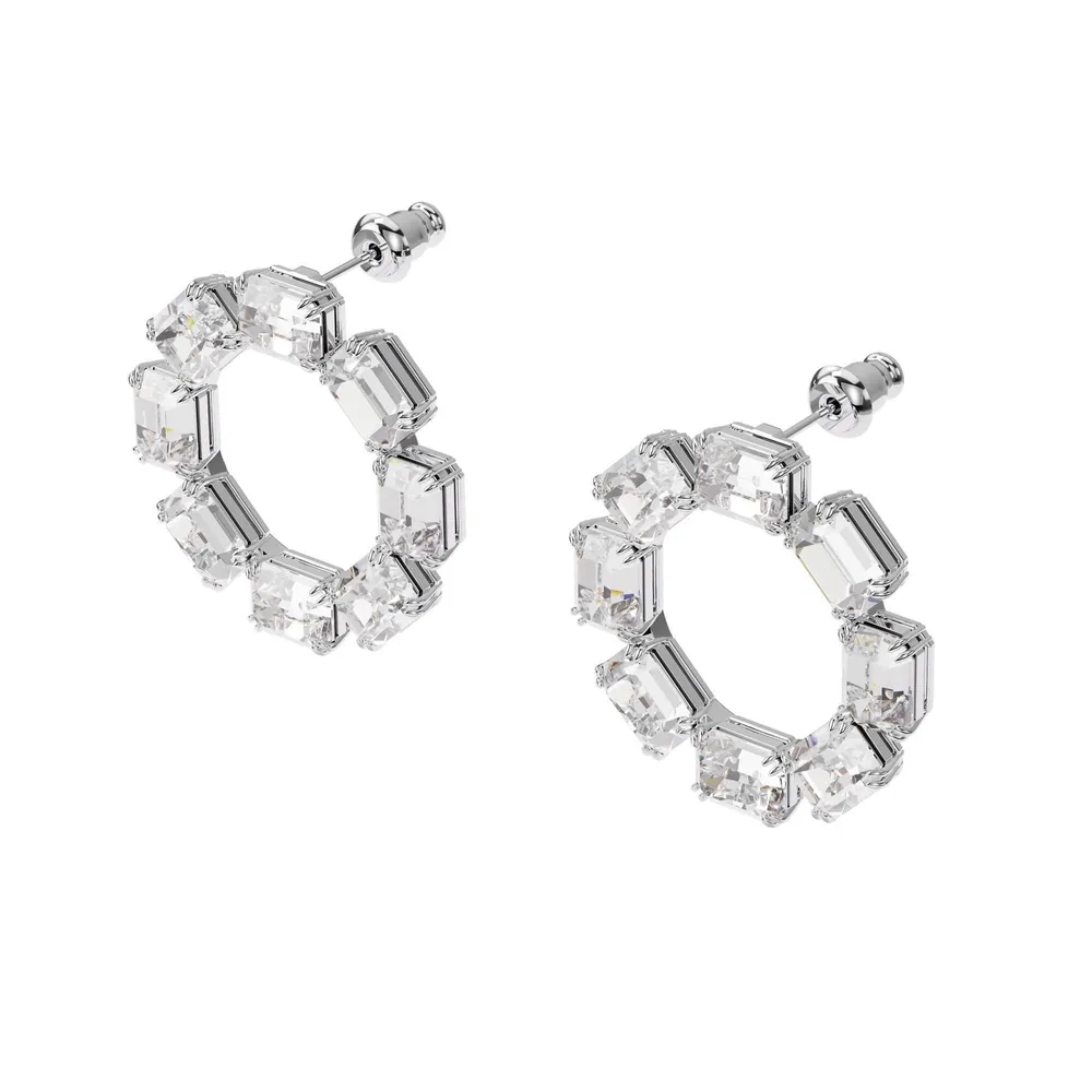 Swarovski earrings clearance circle