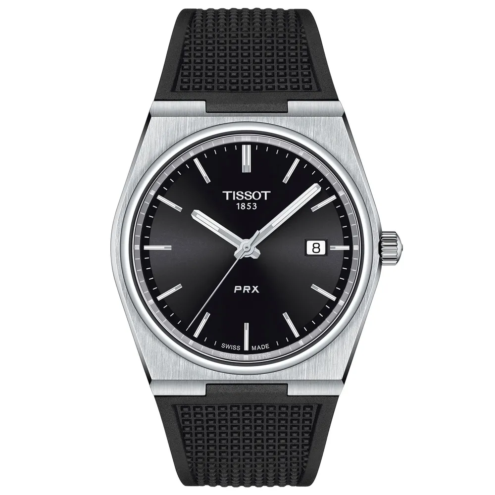 Tissot rubber strap watch hotsell