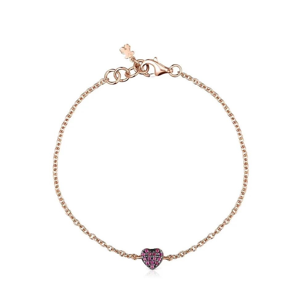 Tous rose gold bracelet hot sale