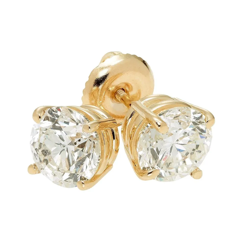 Reeds diamond sales stud earrings