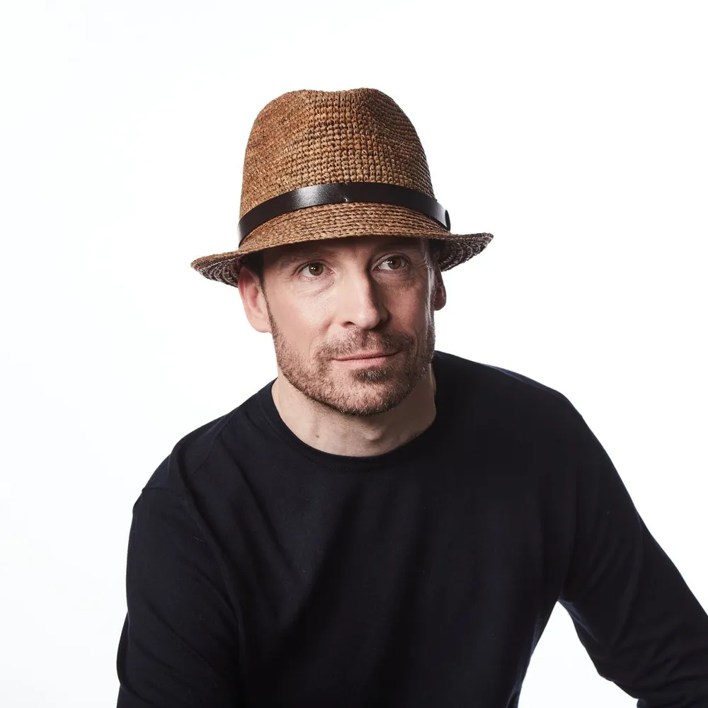 Reitmans Canadian Hat 1918 Carl Fedora Avec Cuir Galeries de la