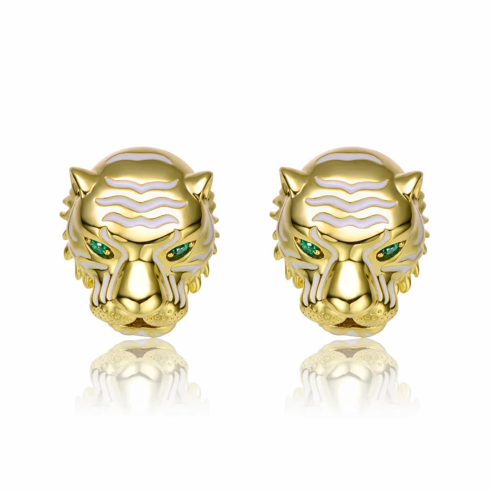 Panther on sale head earrings