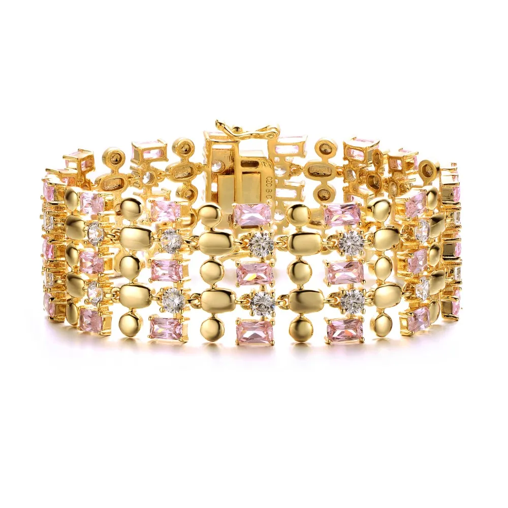 Pink clearance morganite bracelet