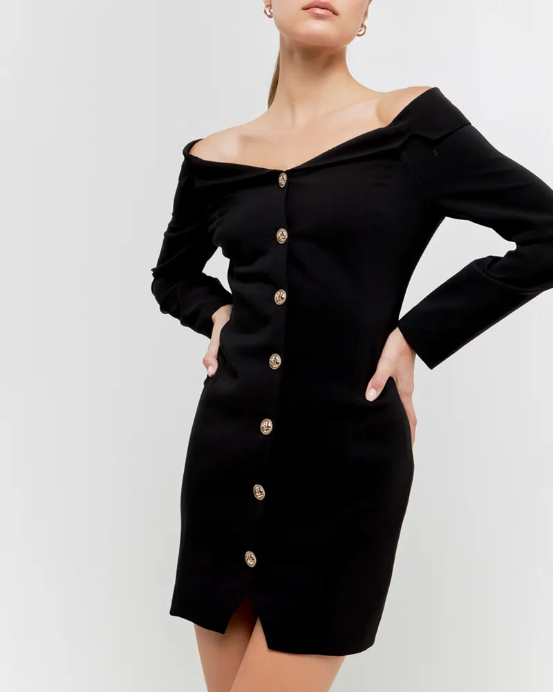 Reitmans Endless rose Off the Shoulder Blazer Dress The Pen Centre
