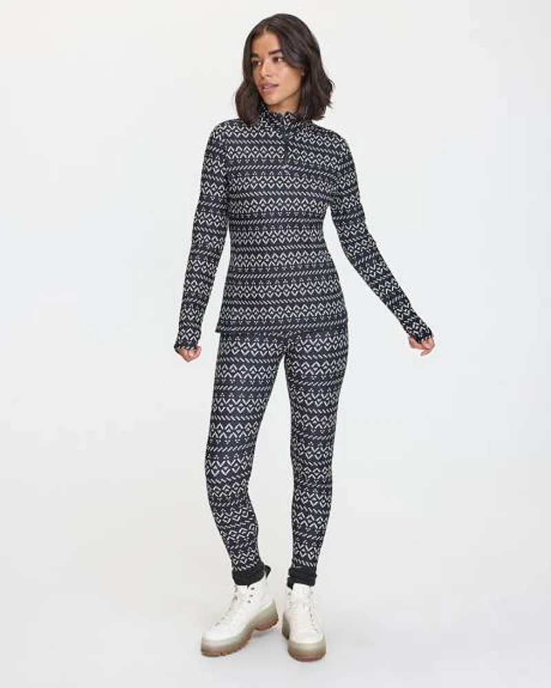 Polar fleece leggings top