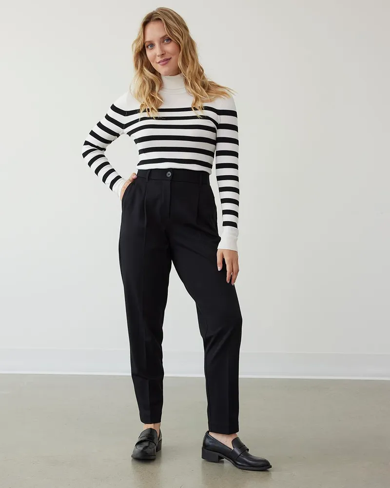 Reitmans TTapered Leg Super High Rise Pants The Modern Stretch