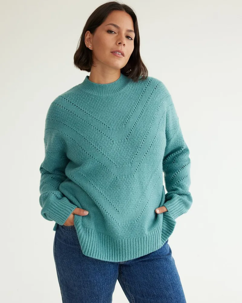 Pull en outlet mailles