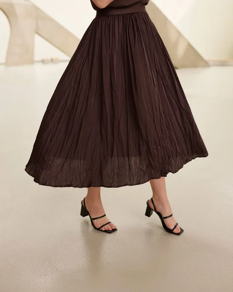 Reitmans Jupe en satin taille lastique Galeries de la Capitale