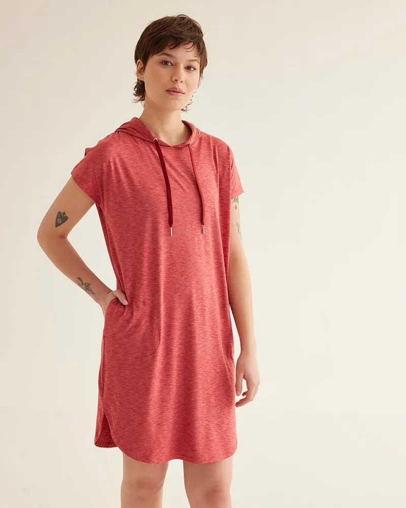 Reitmans Extended Sleeve Hooded Dress Dry Lux Hyba The Pen Centre