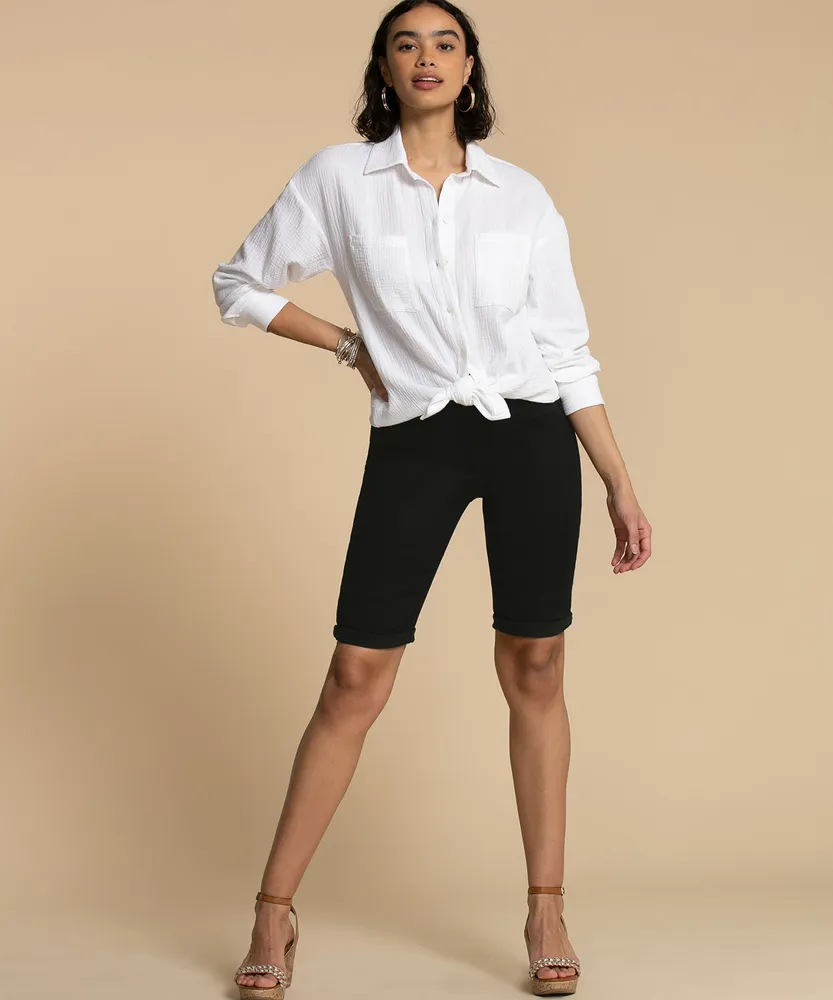 Bermuda jegging shorts clearance