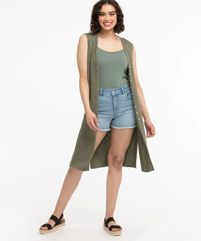 Duster sweater on sale vest