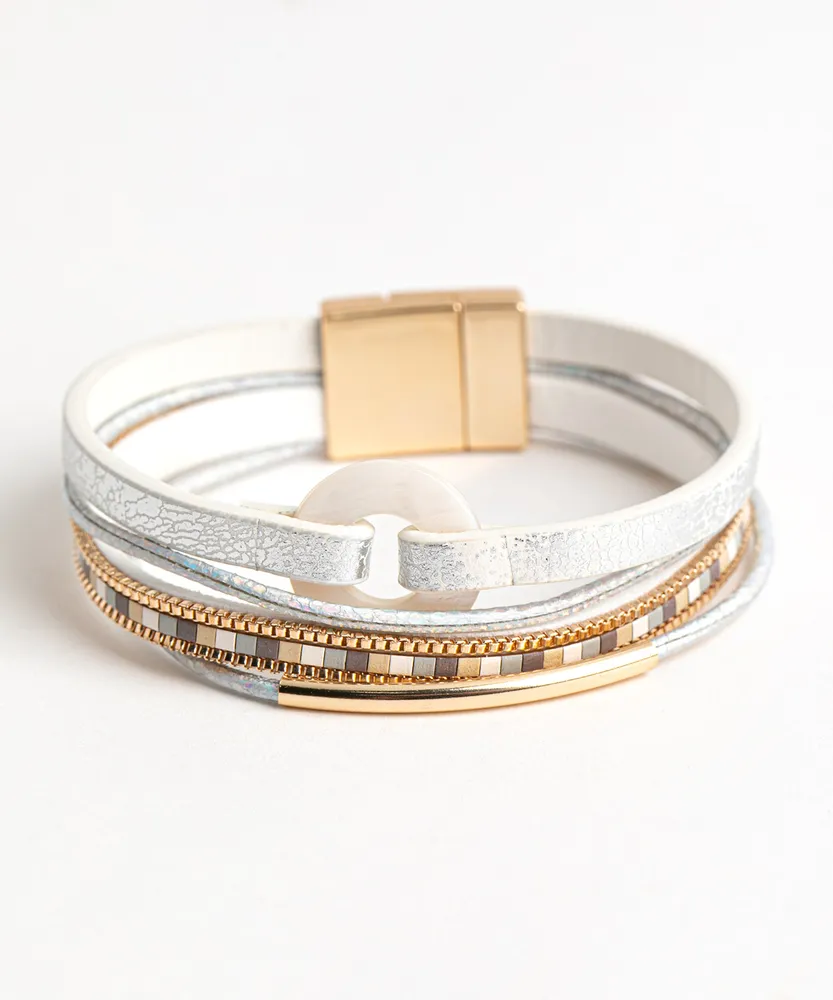 Magnetic snap best sale bracelet