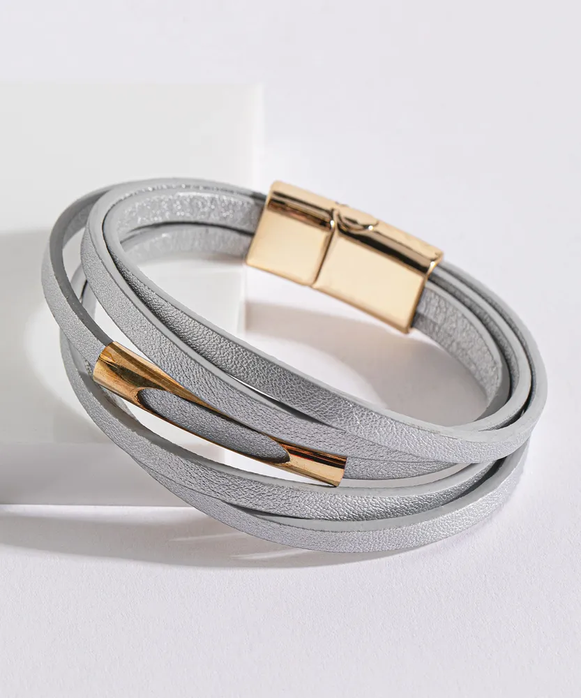 Magnetic best sale snap bracelet