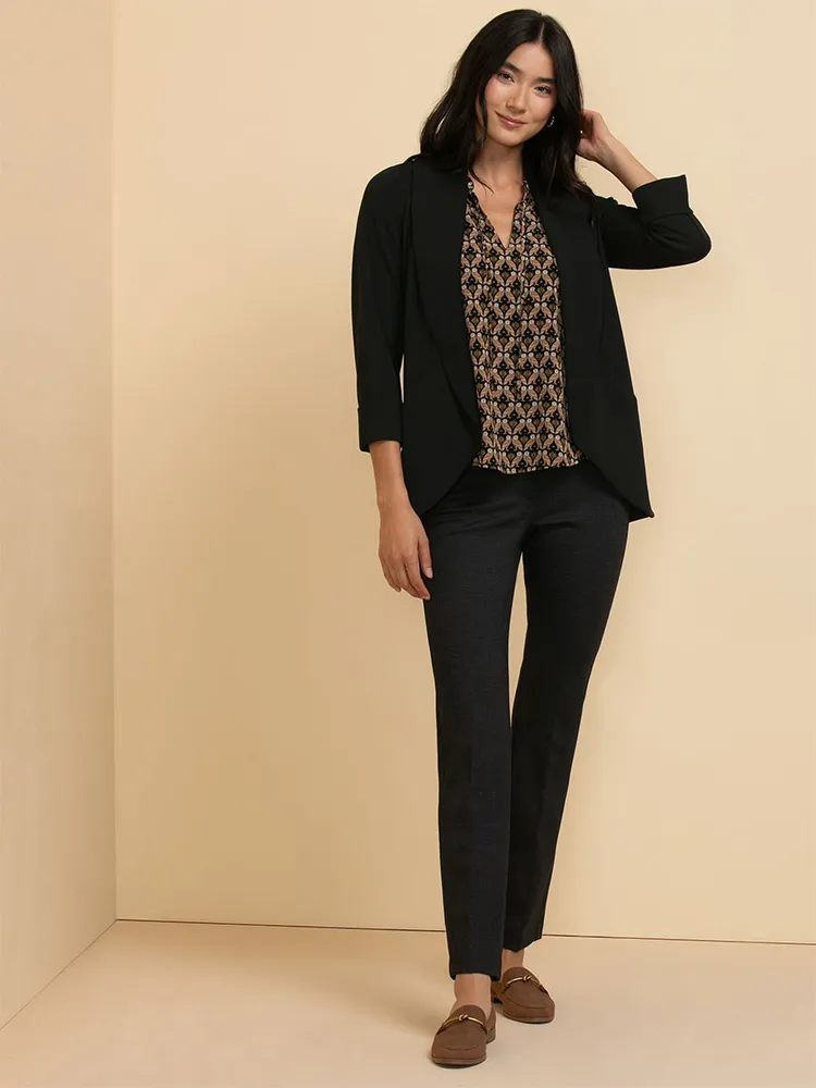 Shawl on sale collar blazer